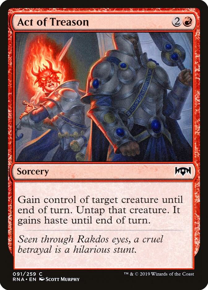 Act of Treason [Ravnica Allegiance] 91