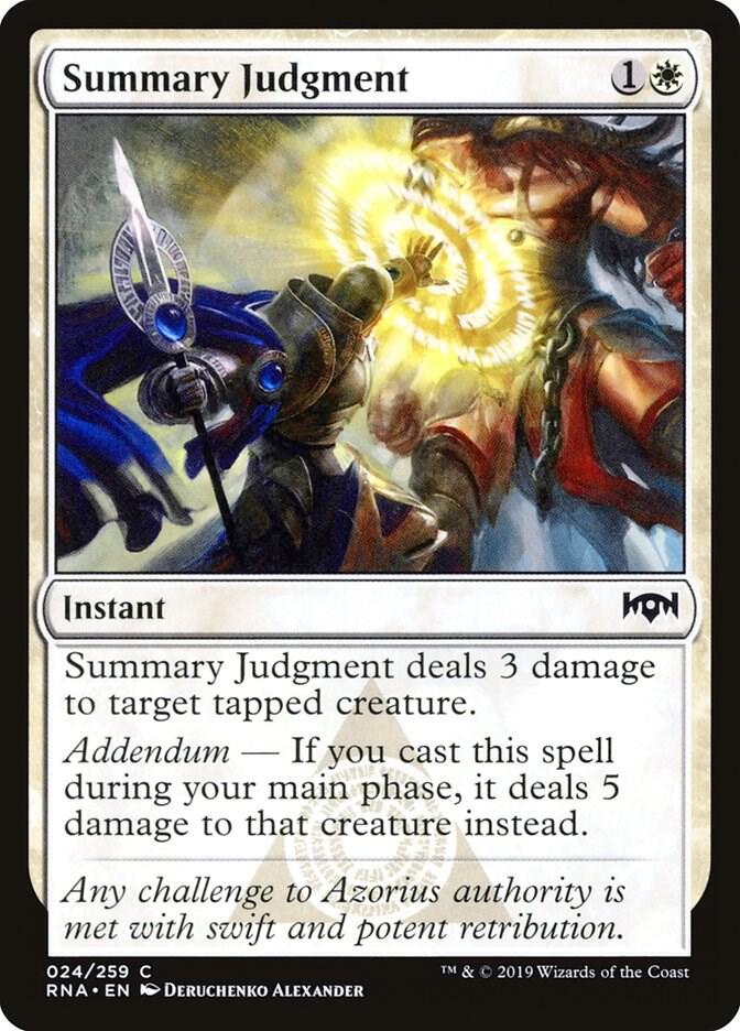 Summary Judgment [Ravnica Allegiance] 24