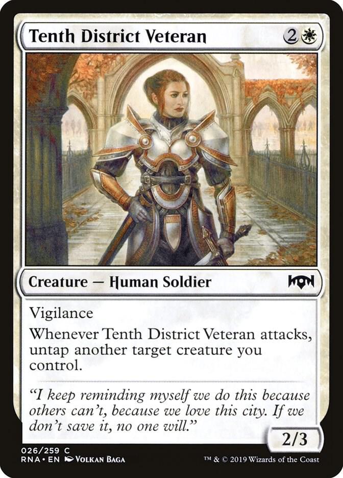 Tenth District Veteran [Ravnica Allegiance] 26