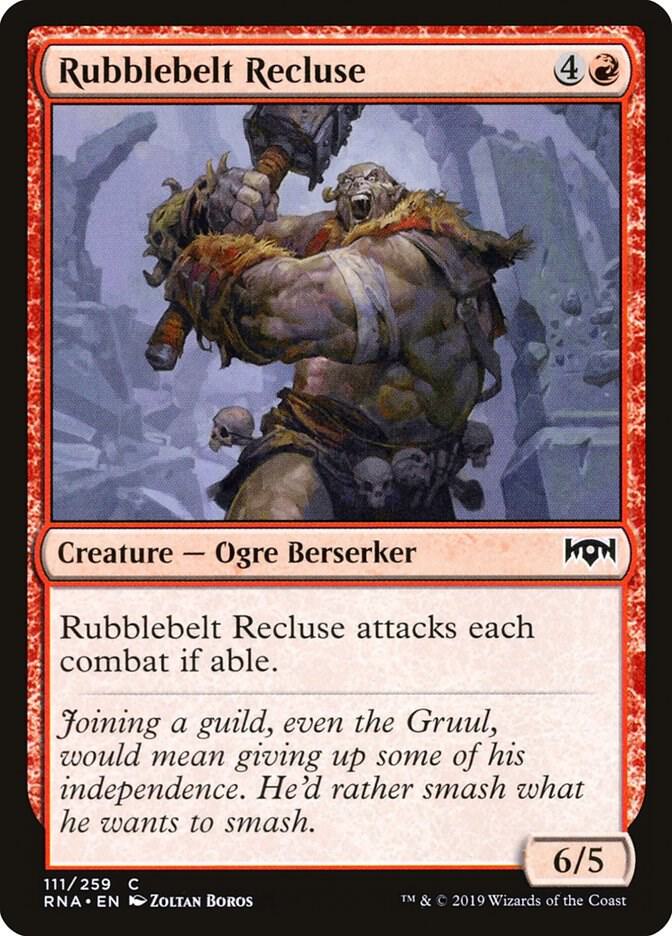 Rubblebelt Recluse [Ravnica Allegiance] 111