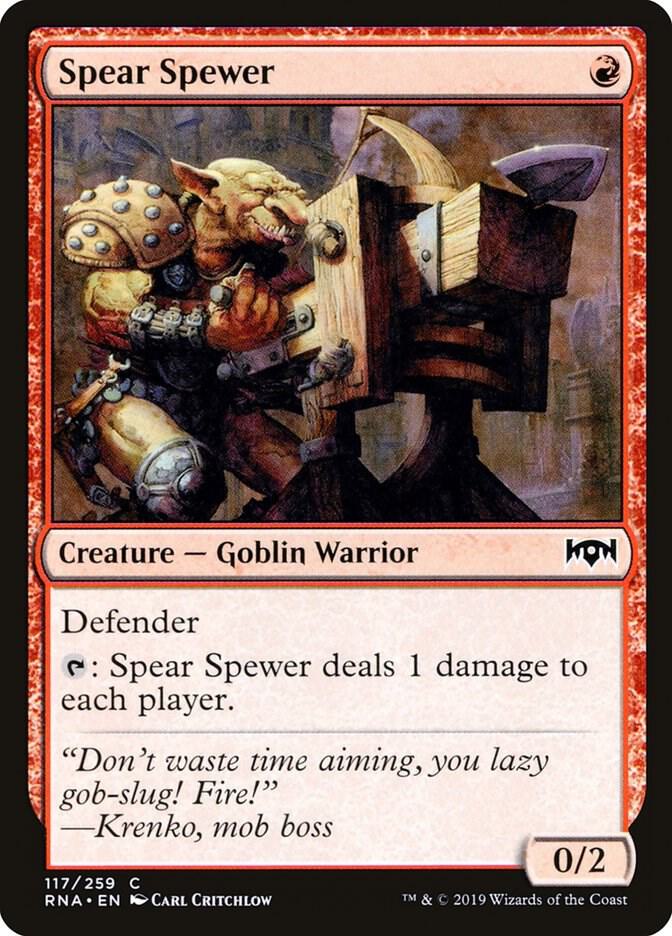 Spear Spewer [Ravnica Allegiance] 117