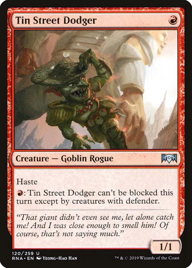 Tin Street Dodger [Ravnica Allegiance] 120