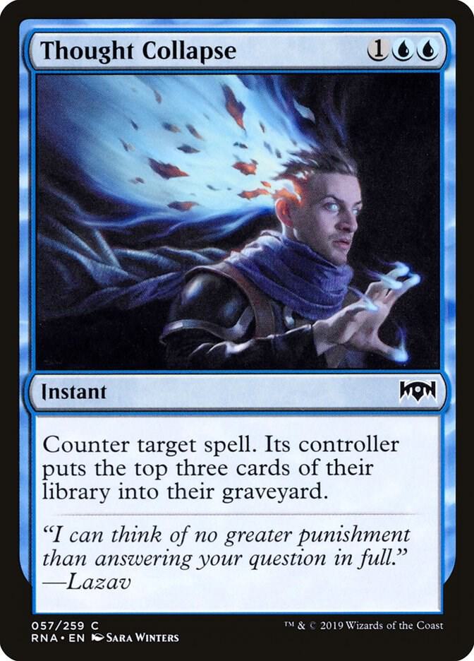 Thought Collapse [Ravnica Allegiance] 57