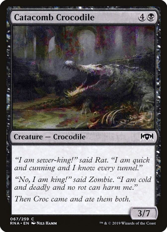 Catacomb Crocodile [Ravnica Allegiance] 67