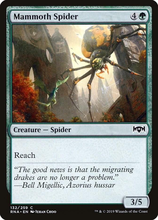 Mammoth Spider [Ravnica Allegiance] 132