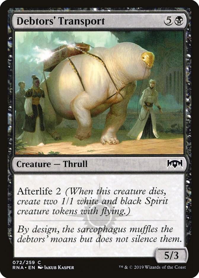 Debtors' Transport [Ravnica Allegiance] 72