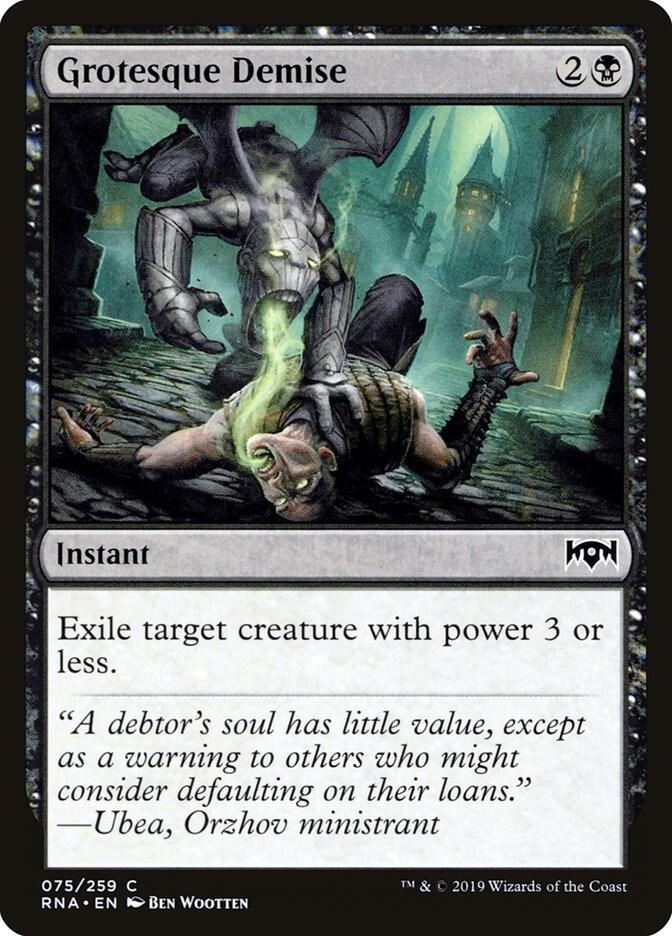 Grotesque Demise [Ravnica Allegiance] 75