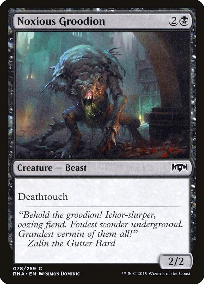 Noxious Groodion [Ravnica Allegiance] 78