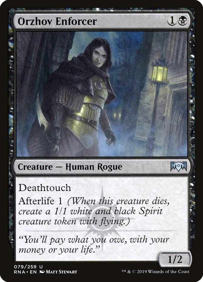 Orzhov Enforcer [Ravnica Allegiance] 79