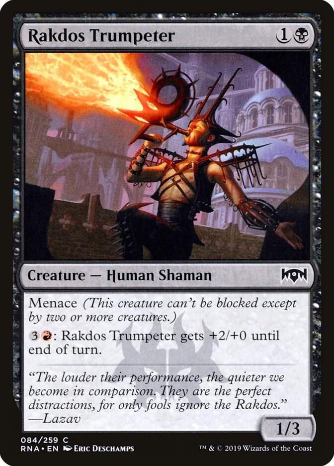 Rakdos Trumpeter [Ravnica Allegiance] 84