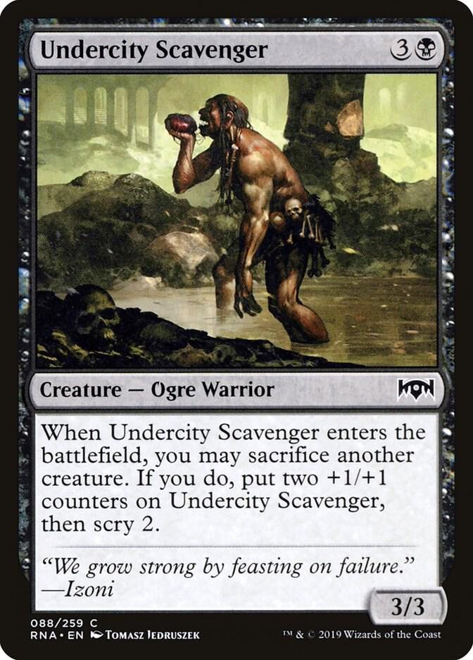 Undercity Scavenger [Ravnica Allegiance] 88