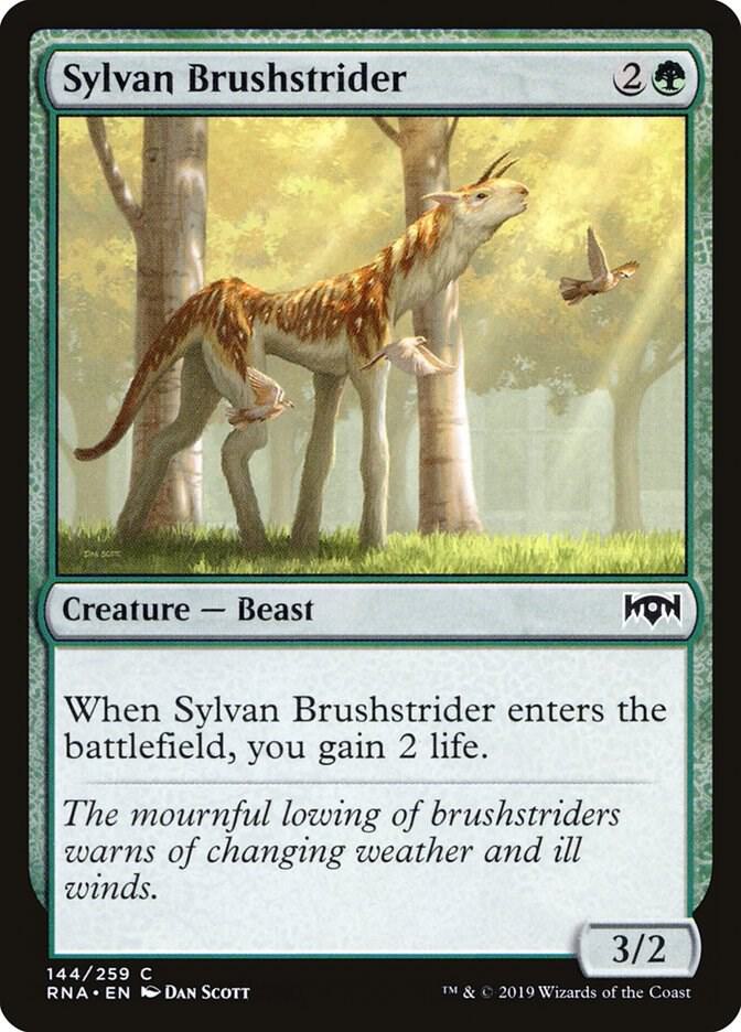 Sylvan Brushstrider [Ravnica Allegiance] 144