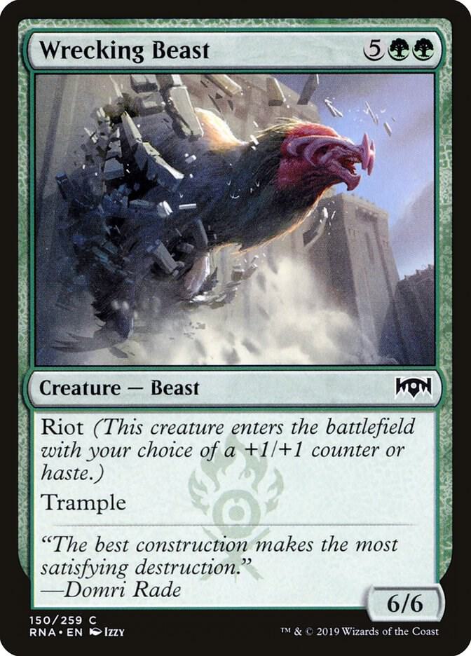 Wrecking Beast [Ravnica Allegiance] 150