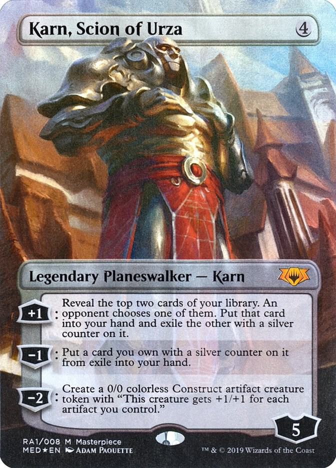 Karn, Scion of Urza [Mythic Edition: Ravnica Allegiance] RA1