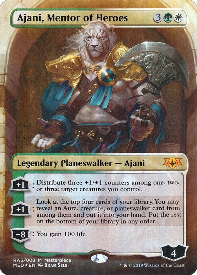 Ajani, Mentor of Heroes [Mythic Edition: Ravnica Allegiance] RA5
