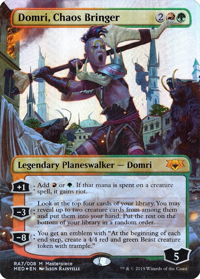 Domri, Chaos Bringer [Mythic Edition: Ravnica Allegiance] RA7