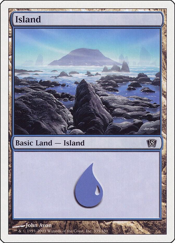 Island (335) [8th Edition] 335