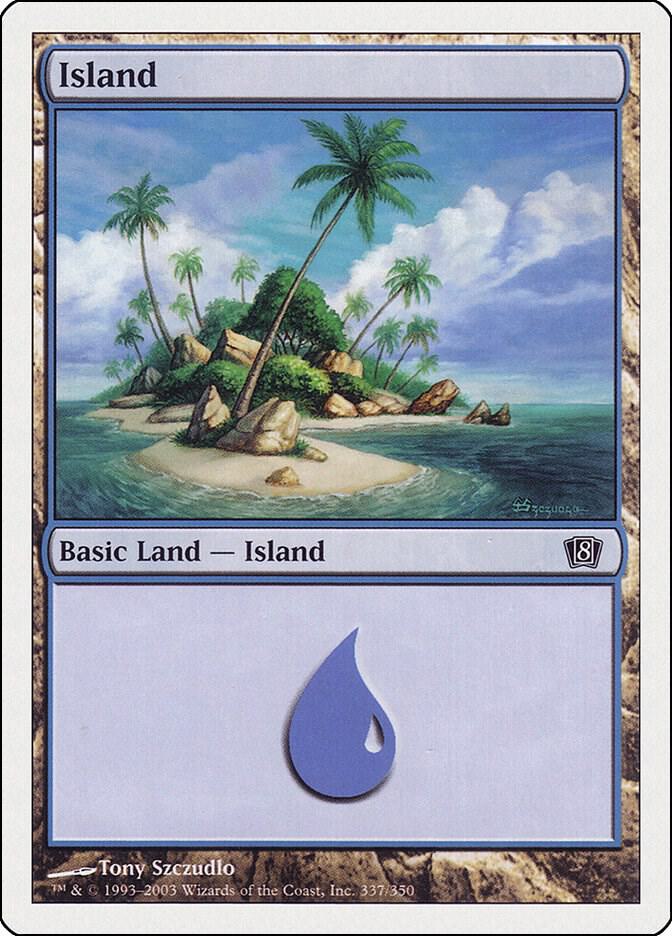Island (337) [8th Edition] 337
