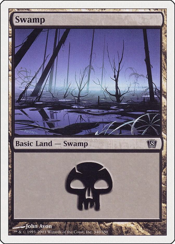 Swamp (340) [8th Edition] 340