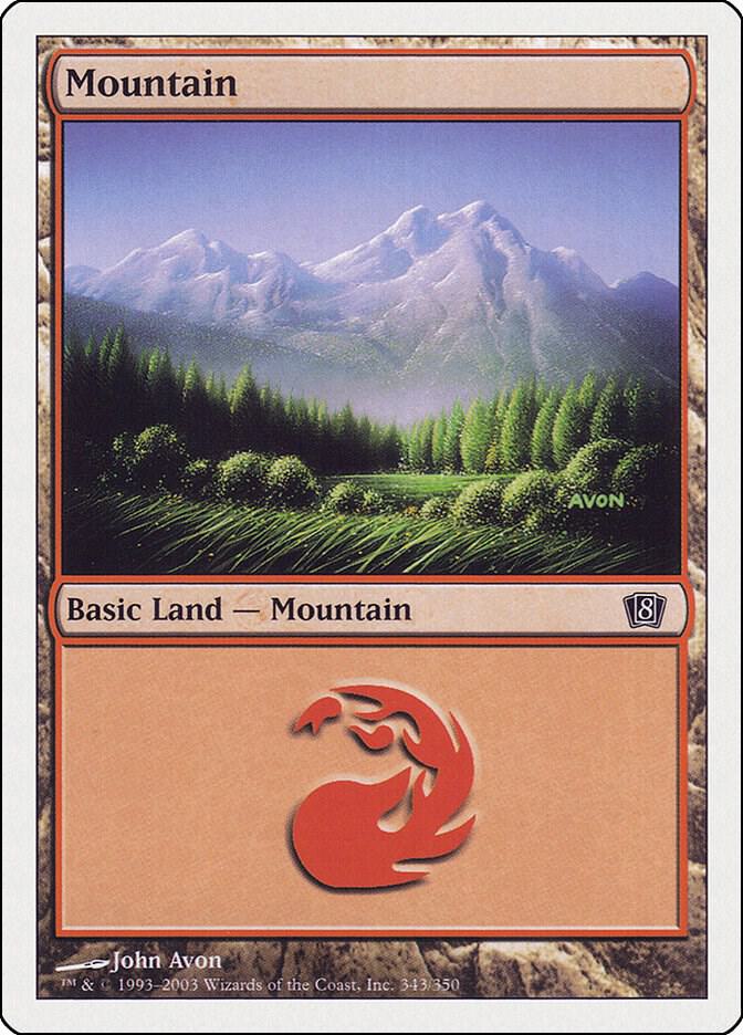 Mountain (343) [8th Edition] 343