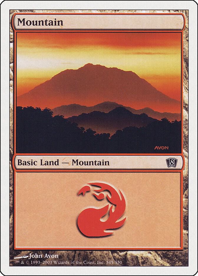 Mountain (345) [8th Edition] 345
