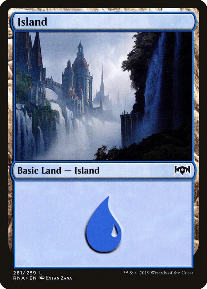Island [Ravnica Allegiance] 261