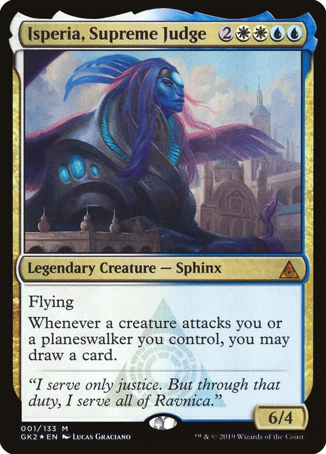 Isperia, Supreme Judge [Ravnica Allegiance: Guild Kits] 1
