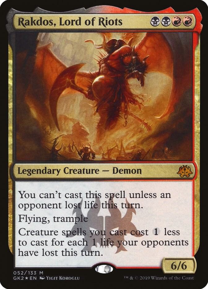 Rakdos, Lord of Riots [Ravnica Allegiance: Guild Kits] 52