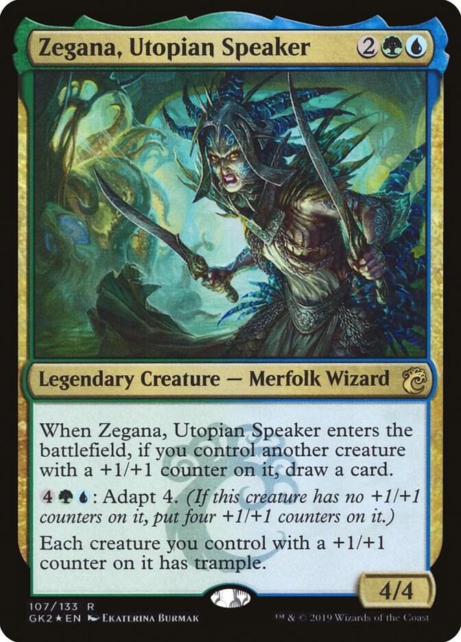 Zegana, Utopian Speaker [Ravnica Allegiance: Guild Kits] 107
