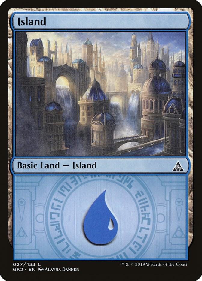 Island (027) [Ravnica Allegiance: Guild Kits] 27