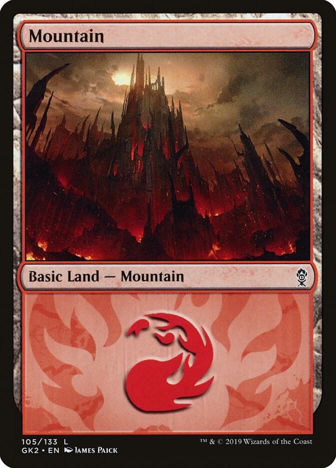 Mountain (105) [Ravnica Allegiance: Guild Kits] 105