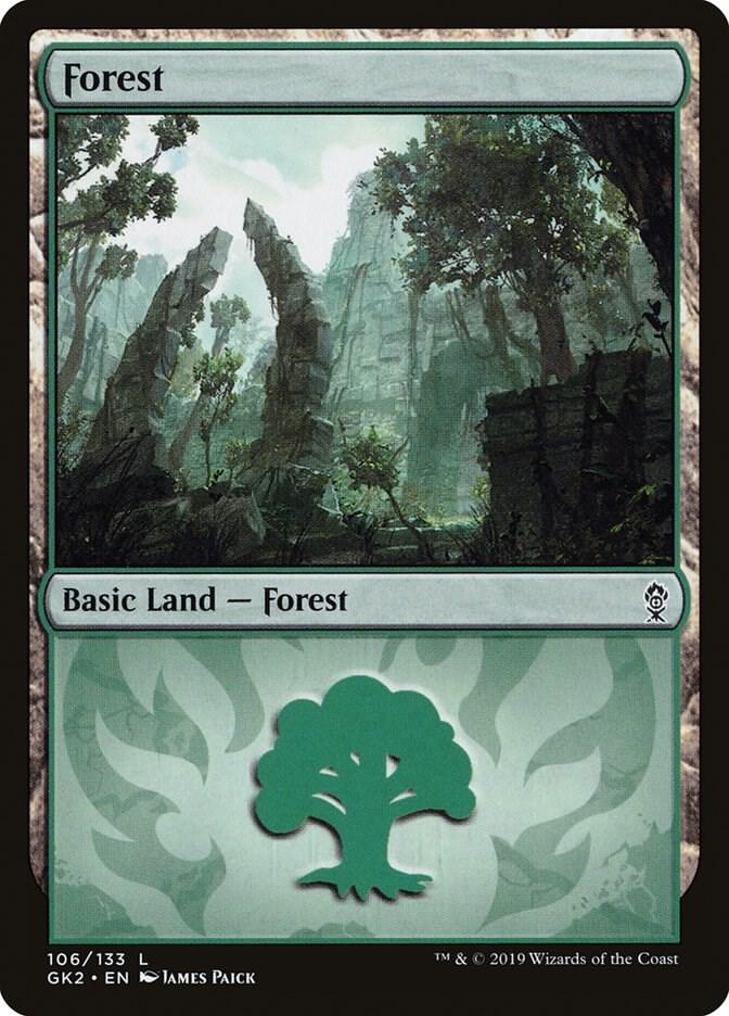 Forest (106) [Ravnica Allegiance: Guild Kits] 106