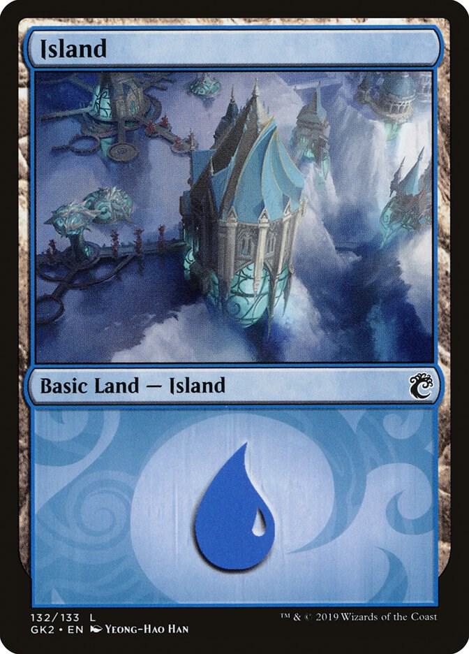 Island (132) [Ravnica Allegiance: Guild Kits] 132