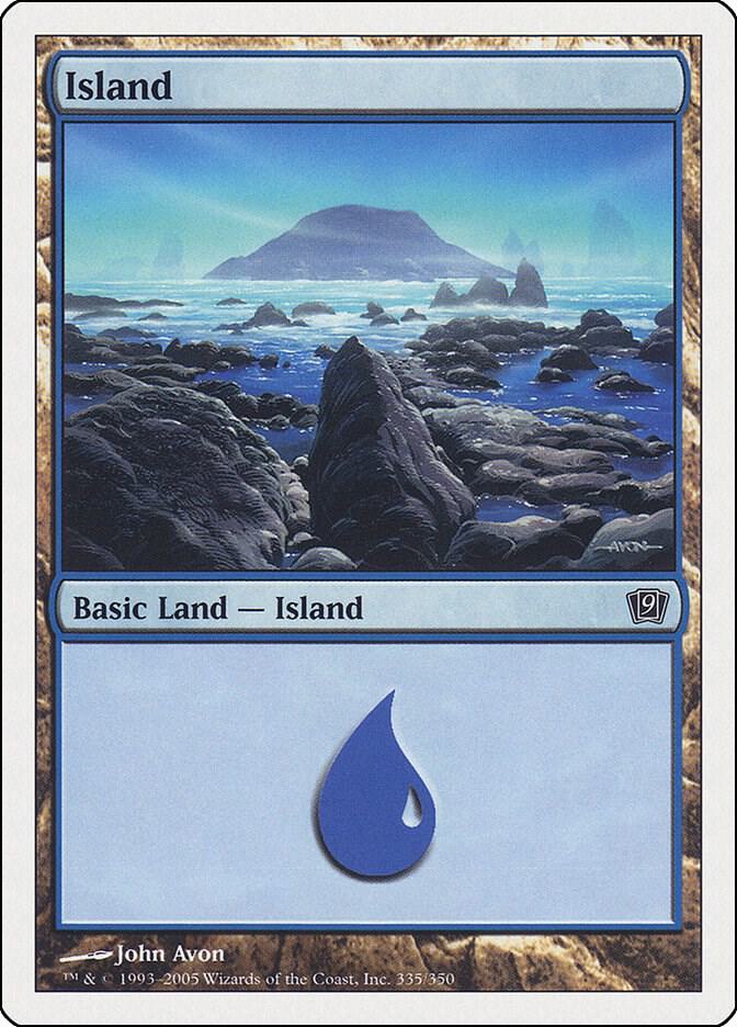 Island (335) [9th Edition] 335