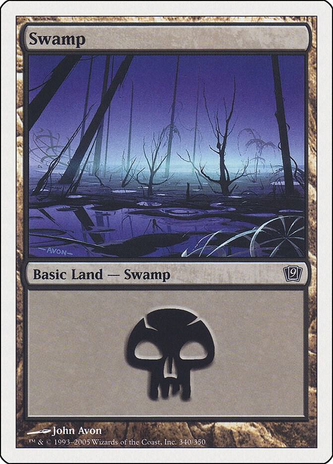 Swamp (340) [9th Edition] 340