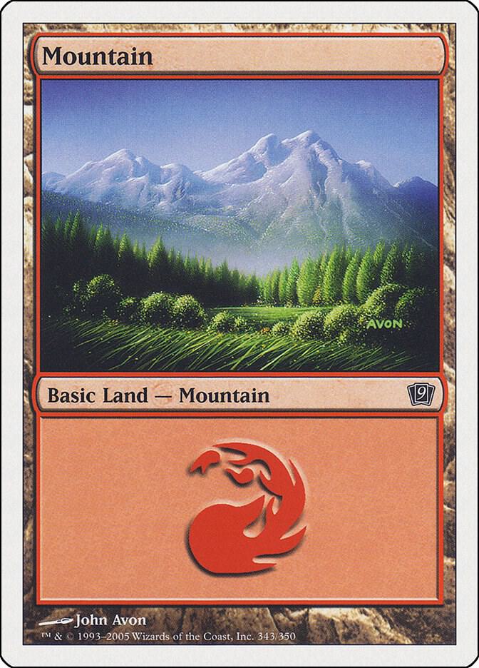 Mountain (343) [9th Edition] 343