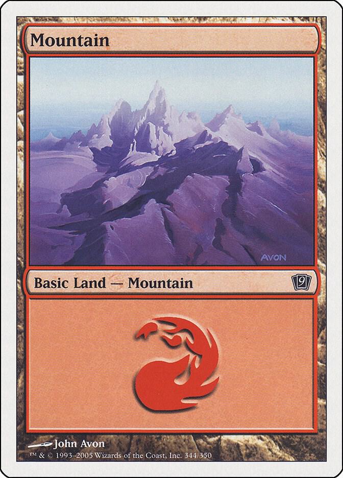 Mountain (344) [9th Edition] 344