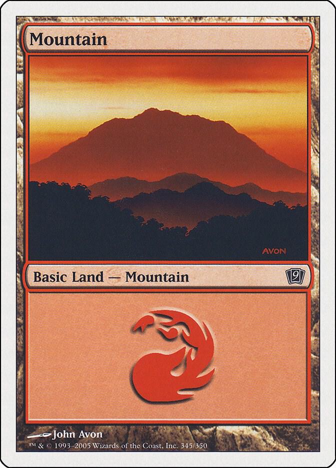 Mountain (345) [9th Edition] 345