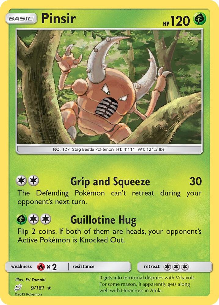 Pinsir [SM - Team Up] 9/181
