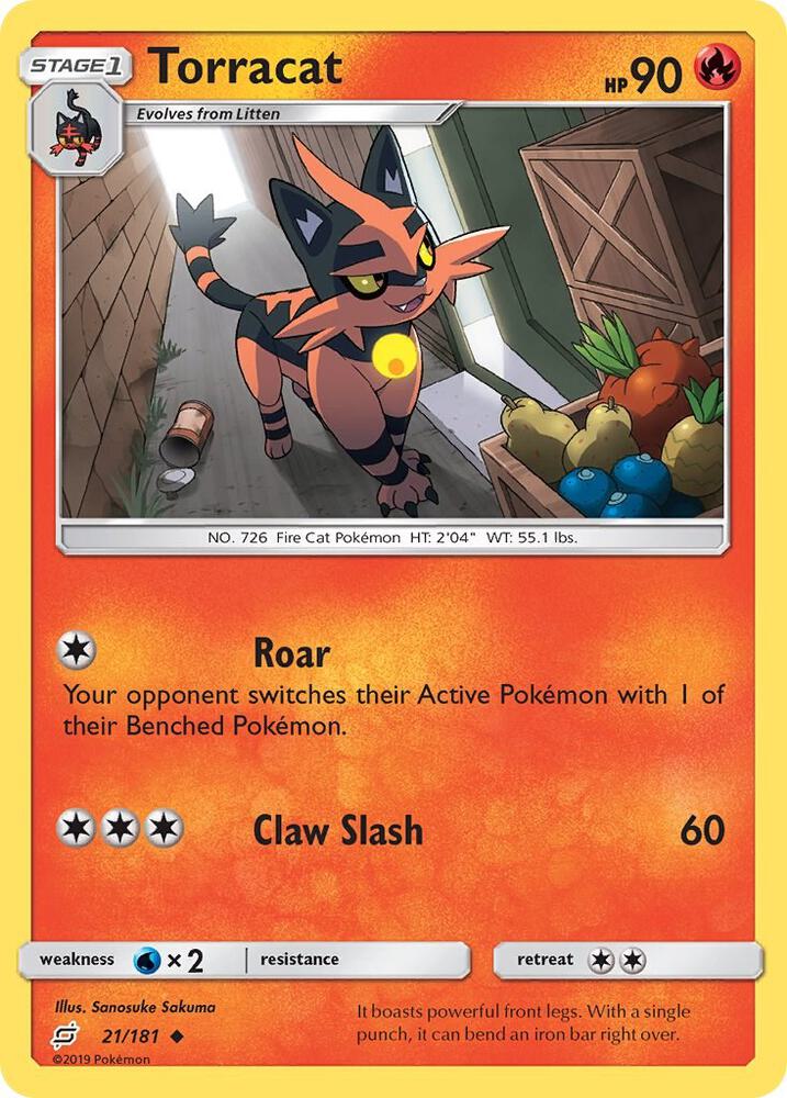 Torracat [SM - Team Up] 21/181