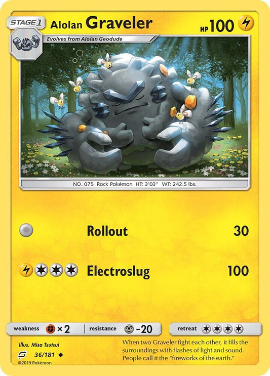 Alolan Graveler [SM - Team Up] 36/181
