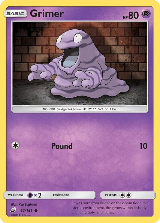 Grimer [SM - Team Up] 62/181