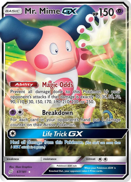 Mr. Mime GX [SM - Team Up] 67/181