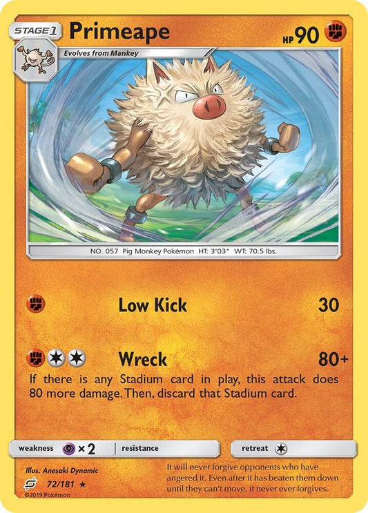 Primeape [SM - Team Up] 72/181