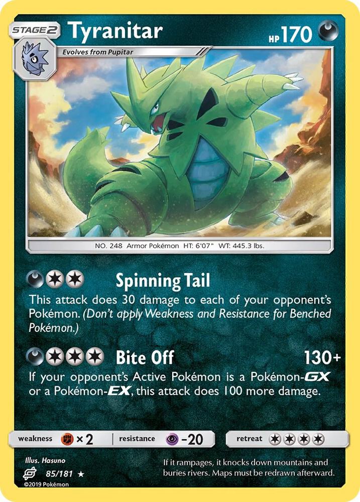 Tyranitar [SM - Team Up] 85/181