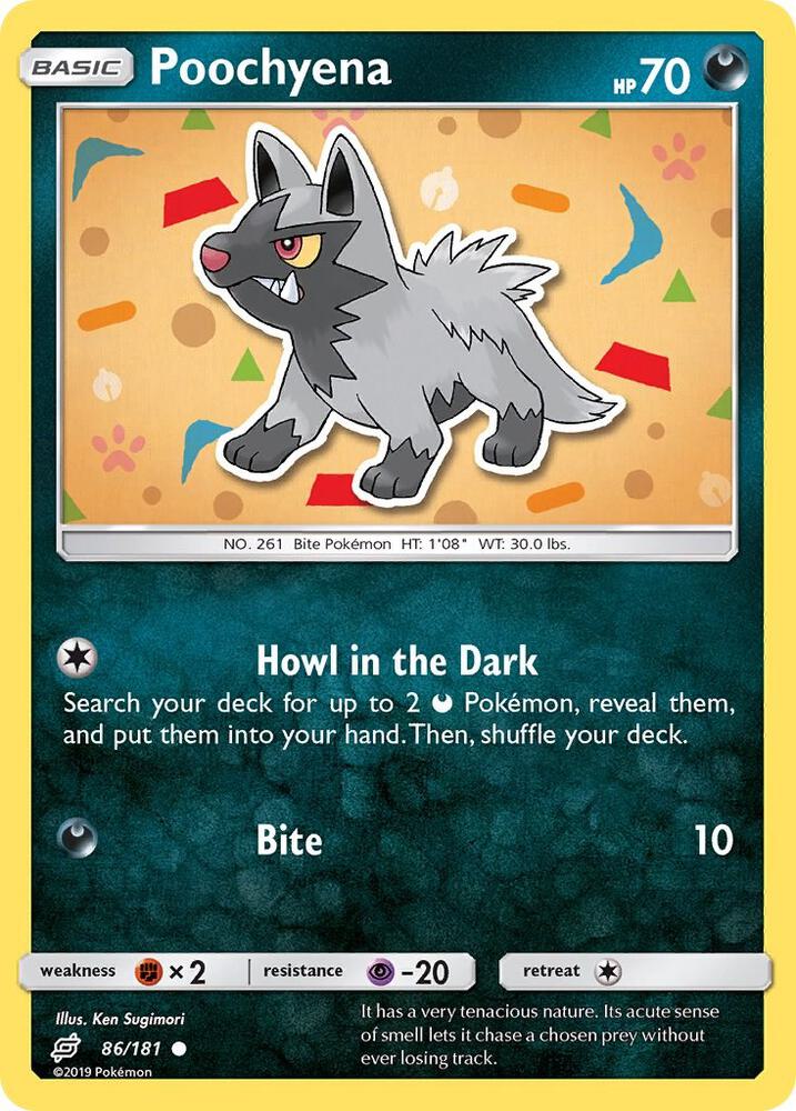Poochyena [SM - Team Up] 86/181