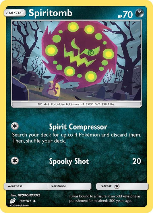 Spiritomb [SM - Team Up] 89/181