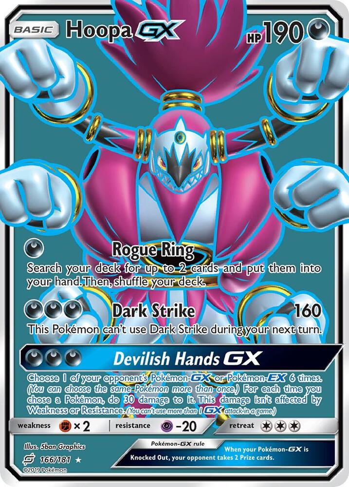 Hoopa GX (Full Art) [SM - Team Up] 166/181