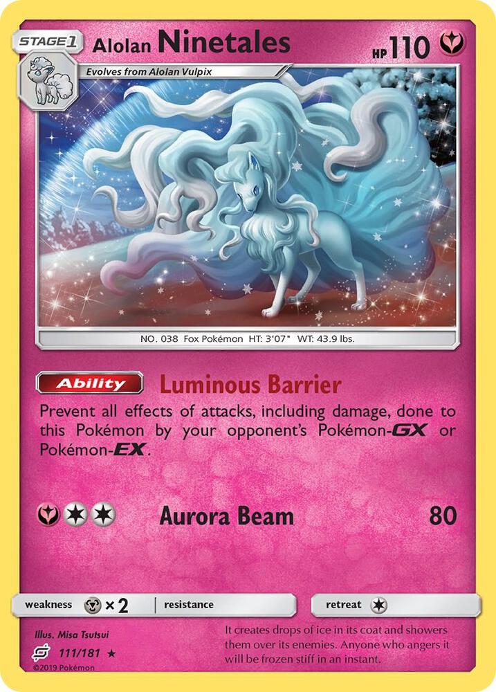 Alolan Ninetales [SM - Team Up] 111/181