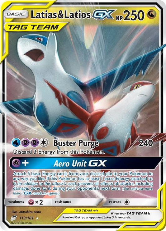 Latias & Latios GX [SM - Team Up] 113/181